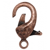 Lobster Clasp 18mm Brass Nickel free, Lead free Antique Copper Plated